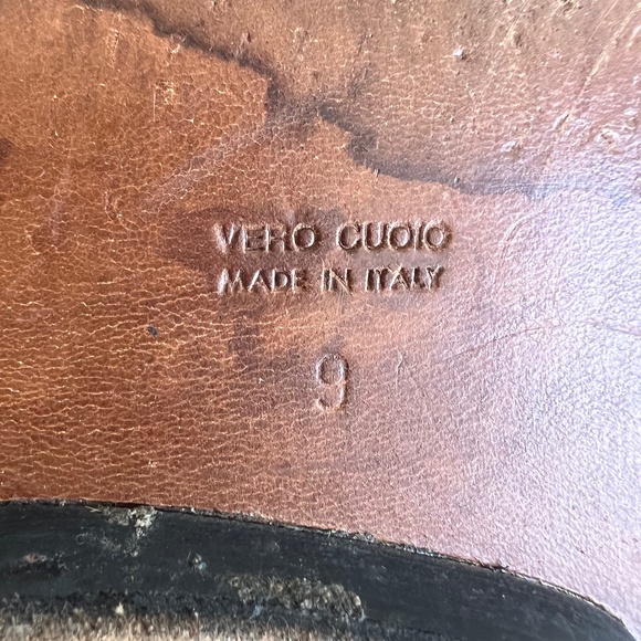 COSTUME NATIONAL HOMME Men's Black Leather Slide Sandals Made in Italy - 9 - Picture 10 of 12